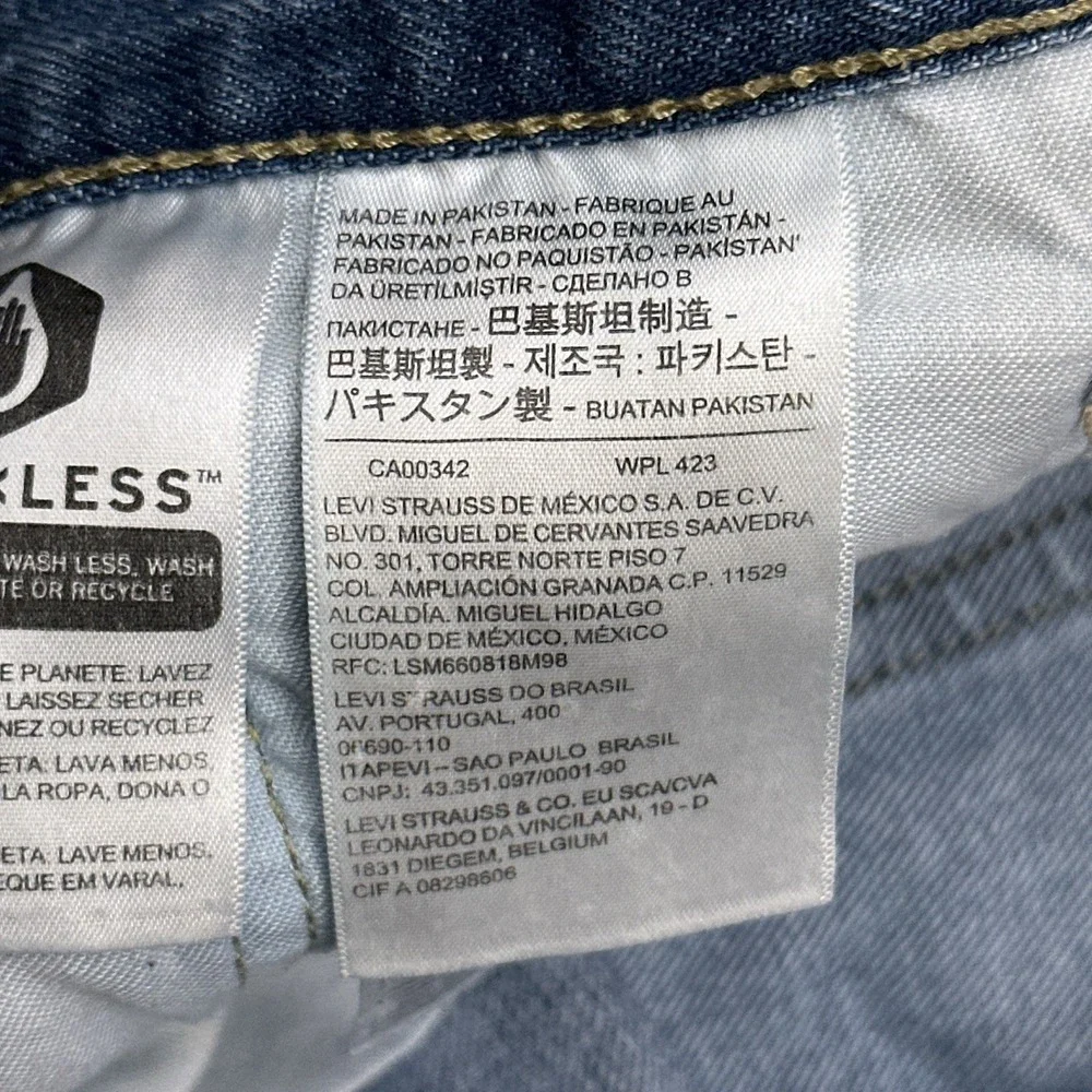 Levi's 505 Jeans Men's 32x32‎ FITS 32x31 Straight Medium Wash 100% Cotton Denim